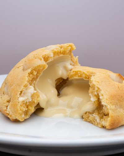 Cookie de chocolate blanco