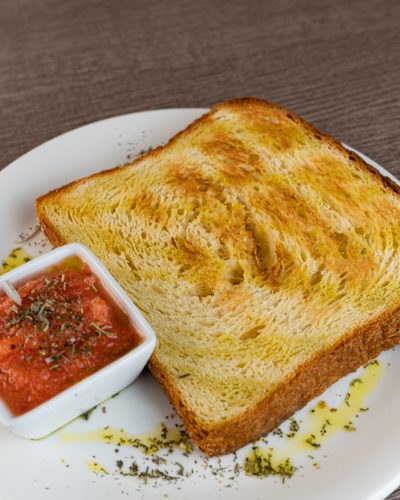 Tosta con tomate